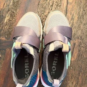 Sorel ' Gray and Blue Sneakers